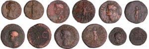 Romain - Lot de 6 bronzes