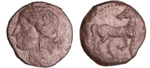 Siculo-Puniques - Carthage - Bronze (220-210 av. J.-C.)