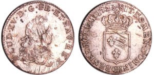 France - Louis XV (1715-1774) - 1/6 d'écu de France - 1623 T (Nantes)