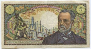 5 francs Pasteur 8-1-1970 TTB+