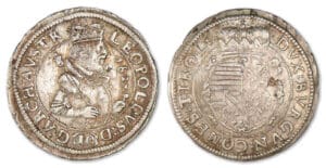 Autriche - Leopold V - 6 kreuzer 1627 (Hall)