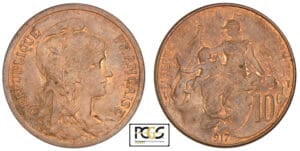 10 centimes Dupuis 1917