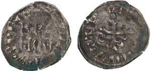 Philippe VI - Double parisis - 3ème type - 1ère émission 27 avril 1346