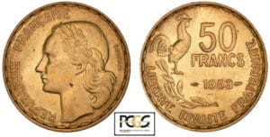 Quatrième République (1947-1959) - 50 francs G. Guiraud 1953