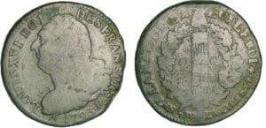 2 sols au faisceau type FRANCOIS - 1793 R (Orléans)
