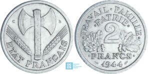 2 francs Bazor 1944 C