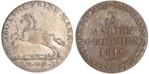 Allemagne - Hannover - Georg III (1760-1820) - 3 mariengroschen 1816