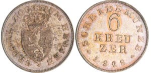 Allemagne - Hessen-Darmstadt - Ludwig I (1806-1830) - Grosherzogthum 1828