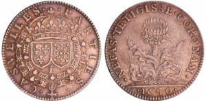 Louis XIII (1610-1643) - Jeton en argent, Parties casuelles, 1640