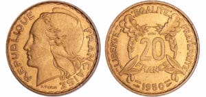 France - Quatrième république (1947-1959) - Concours de la 20 francs 1950 Essai - Turin