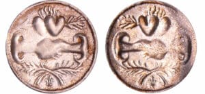 France - Jeton à épouser en argent - Bractéate