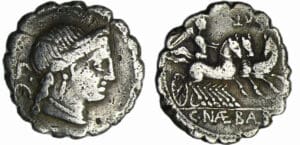 Naevia - Denier (79 av. J.-C.)