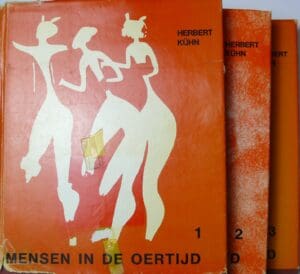 Mensen in de Oertijd, Herbert Kühn - 3 volumes 1968 Mensen in de Oertijd, Herbert Kühn - 3 volumes 1968
