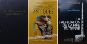 Lot de 3 ouvrages sur l'archéologie