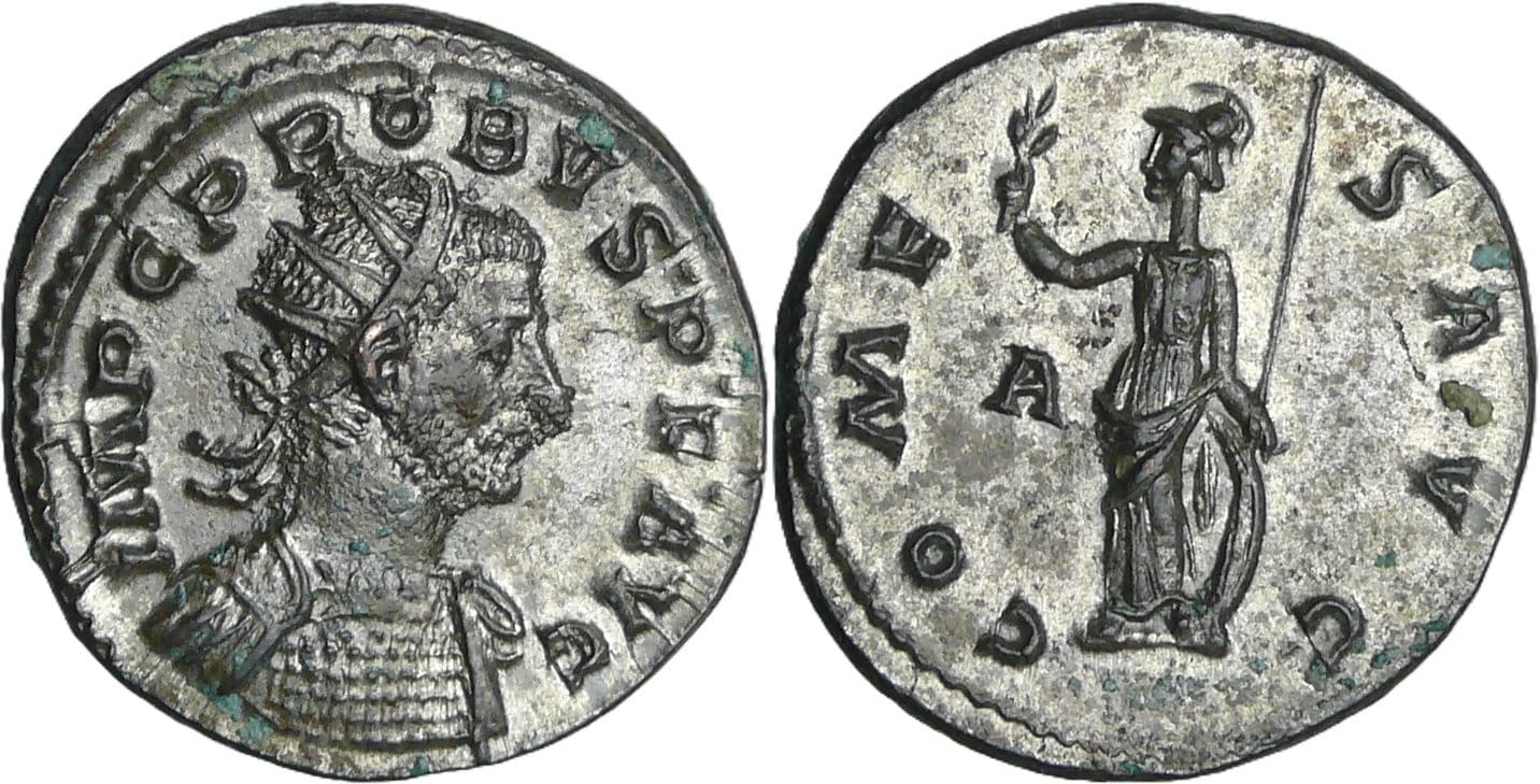 Probus - Aurélianus (282, Lyon) - Minerve Probus - Aurélianus (282, Lyon) - Minerve