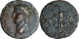 Agrippa - As (37-41, Rome) - Neptune Agrippa - As (37-41, Rome) - Neptune