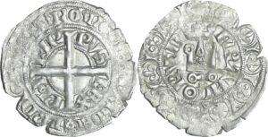 France - Philippe VI (1328-1350) - Gros à la couronne 3ème émission (29 janvier 1340)