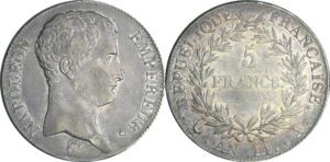 France - Napoléon 1er (1804-1814) - 5 francs An 14 A (Paris)