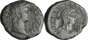 Néron - Tétradrachme (54-68, Egypte, Alexandria) - Alexandrie Néron - Tétradrachme (54-68, Egypte, Alexandria) - Alexandrie