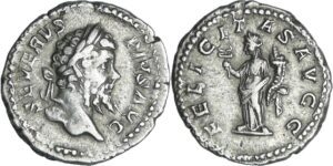 Septime Sévère - Denier (205, Rome) - La Félicité