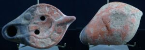 Byzantin - Lampe à huile (oiseau) - 500-800 ap. J.-C.