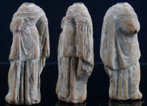 Romain - Statuette acéphale en terre cuite - 100 / 300 ap. J.-C.