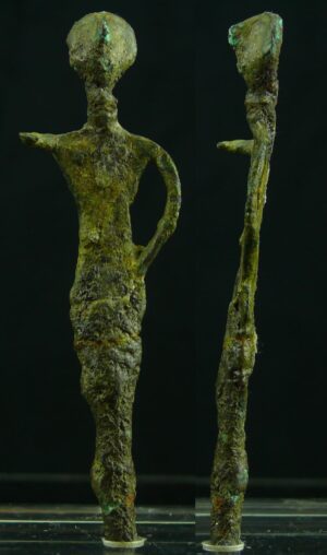 Grèce - Mer Egée - Idole en bronze - 1500 / 1000 av. J.-C.