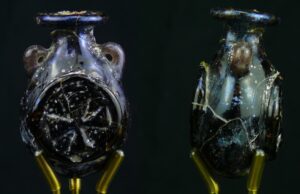 Proche-Orient - Levantin - Palestine - Ampoule en verre - Période des croisades 1150 / 1250 ap. J.-C.