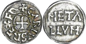 France - Charles II Le Chauve (840-877) - Denier (Melle)
