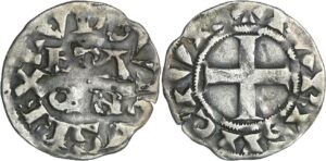 France - Louis VII (1137-1180) - Denier de Paris - 3ème type