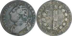 France - Constitution (1791-1792) - 12 deniers type FRANCOIS 1791 A (Paris)