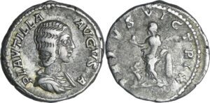 Plautille - Denier (204, Rome) - Vénus