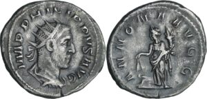 Philippe 1er - Antoninien (247, Rome) - L'Abondance