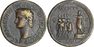 Caligula - Sesterce (37-38, Rome) - Padouan Caligula - Sesterce (37-38, Rome) - Padouan