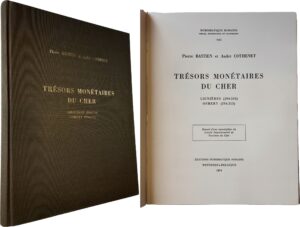Bastien (Pierre) et Cothenet (André) - Trésors monétaires du Cher - Lignières et Osmery - 1974