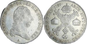 Pays-Bas autrichien - Joseph II (1780-1790) - 1/2 couronne 1789 A (Vienne)