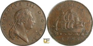 Bermudes - George III - Penny 1793