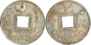 France - Troisième république (1871-1940) - Projet TM 10 1892
