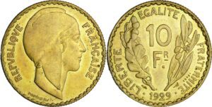 France - Troisième république (1871-1940) - Essai concours de 10 Francs Popineau 1929