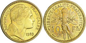 France - Troisième république (1871-1940) - Essai concours de 10 Francs Rasumny 1929