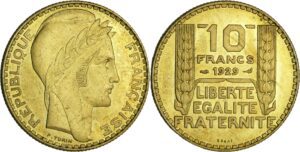 France - Troisième république (1871-1940) - Essai concours de 10 Francs Turin 1929