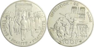 France - Cinquième république (1959- ) - Essai 100 francs Libération de Paris 1994