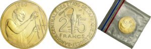 Afrique de l'Ouest (Etats de l') - Essai 25 francs 1980