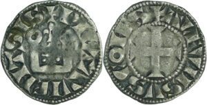 France - Poitou - Alphonse de Poitiers - Denier France - Poitou - Alphonse de Poitiers - Denier