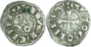 France - Comté de la Marche - Hugues IX - Denier France - Comté de la Marche - Hugues IX - Denier