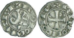 France - Languedoc - Toulouse - Alphonse de Poitiers - Obole France - Languedoc - Toulouse - Alphonse de Poitiers - Obole