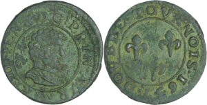 France - Principauté d'Orange - Frédéric-Henri - Double tournois 1637 (Orange) France - Principauté d'Orange - Frédéric-Henri - Double tournois 1637 (Orange)