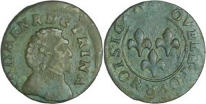France - Principauté d'Orange - Frédéric-Henri - Double tournois 1640 (Orange) France - Principauté d'Orange - Frédéric-Henri - Double tournois 1640 (Orange)