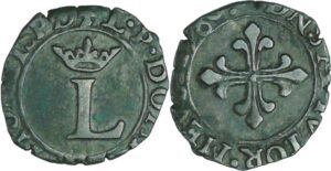 France - Dombes - Louis II de Montpensier - Liard 1580 France - Dombes - Louis II de Montpensier - Liard 1580
