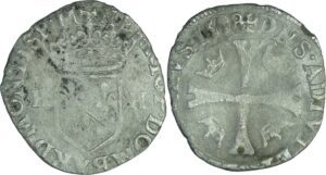 France - Dombes - Henri II de Montpensier - Douzain 1598 (Trévoux) France - Dombes - Henri II de Montpensier - Douzain 1598 (Trévoux)